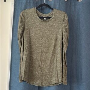 a new day Olive Heather Long Sleeve Top